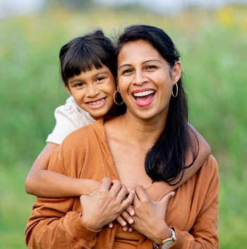 WOMAN WITH A CHILD